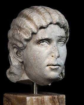 Otacilia wife of Philip the Arab ca 244 CE  Musei Capitolini Roma inv. 2765.  Photo by  !STORAX